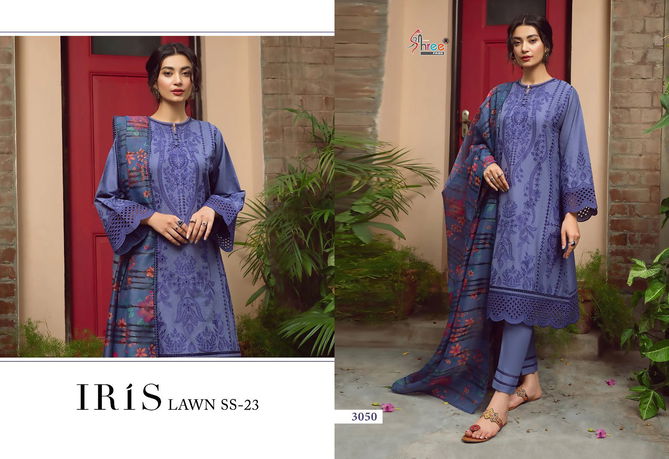 Iris Lawn Ss 23 By Shree 3044-3050 Pakistani Suit Catalog